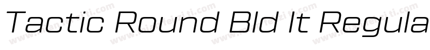 Tactic Round Bld It Regular字体转换